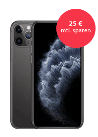 O2 iPhone SE 2020 mit Vertrag <strong>Apple iPhone 11 Pro<br>im O<sub>2</sub> Free Unlimited Max</strong>