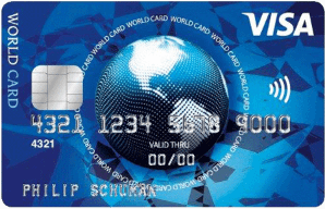 بطاقات مصرفية 2 Visa World Card - ICS Visa Card